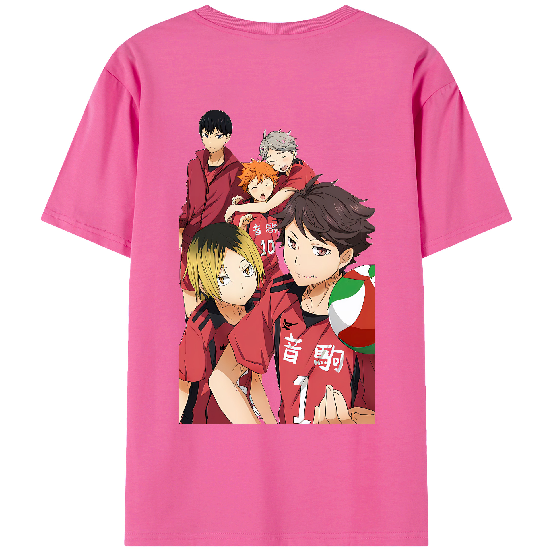 （画像用） ハイキュー!! Haikyu!! レディース半袖Tシャツ(バックプリント)
